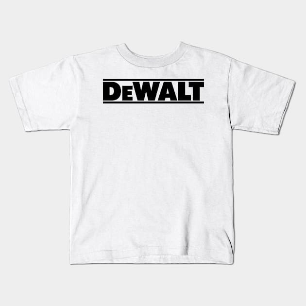 DEWALT Kids T-Shirt by rahobisona